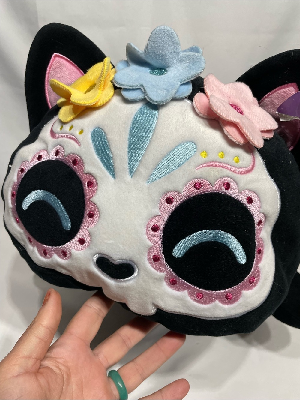 Jumbo 22” Aphmau MeeMeows Sugar Skull Cat plush Halloween collection Excellen